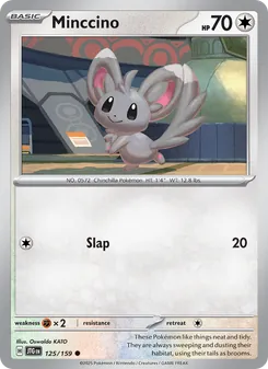 Minccino, Journey Together, no. 125