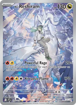 N's Reshiram, Journey Together, no. 167