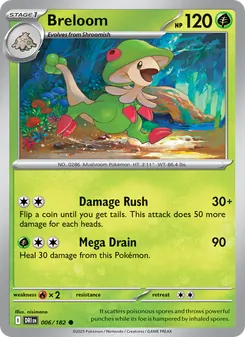 Breloom, Destined Rivals, no. 006