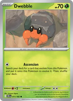 Dwebble, Destined Rivals, no. 011
