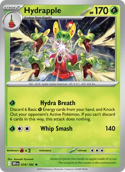 Hydrapple, Destined Rivals, no. 018