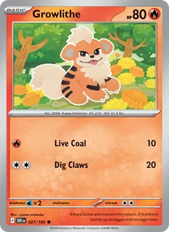 Growlithe, Destined Rivals, no. 027