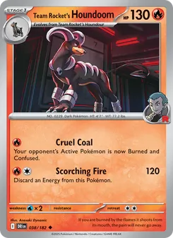 Team Rocket's Houndoom, Destined Rivals, no. 038