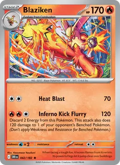 Blaziken, Destined Rivals, no. 042
