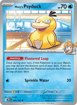 Misty's Psyduck, Destined Rivals, no. 045