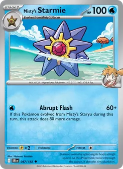 Misty's Starmie, Destined Rivals, no. 047