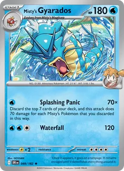 Misty's Gyarados, Destined Rivals, no. 049