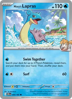 Misty's Lapras, Destined Rivals, no. 050