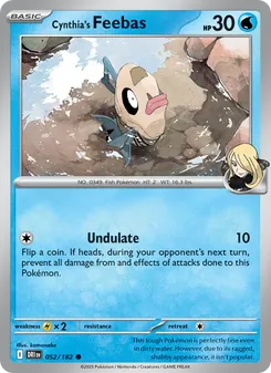 Cynthia's Feebas, Destined Rivals, no. 052