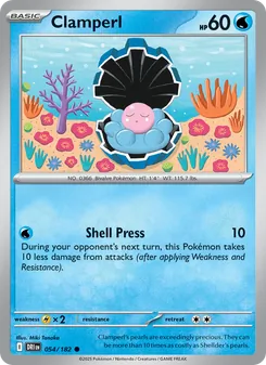 Clamperl, Destined Rivals, no. 054