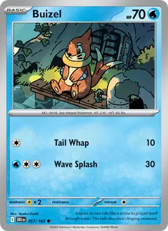 Buizel, Destined Rivals, no. 057