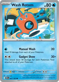 Wash Rotom, Destined Rivals, no. 061