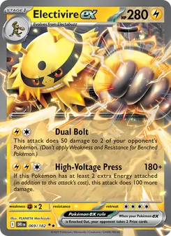 Electivire ex, Destined Rivals, no. 069