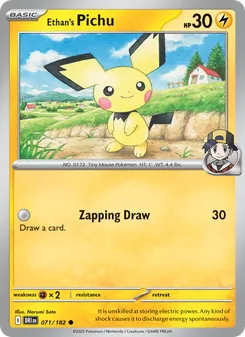 Ethan's Pichu, Destined Rivals, no. 071