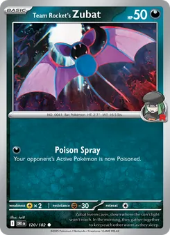 Team Rocket's Zubat, Destined Rivals, no. 120