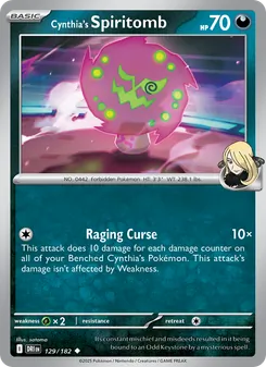 Cynthia's Spiritomb, Destined Rivals, no. 129