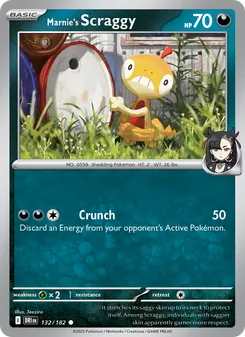 Marnie's Scraggy, Destined Rivals, no. 132