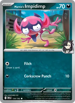 Marnie's Impidimp, Destined Rivals, no. 134