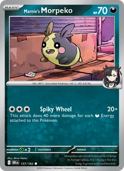 Marnie's Morpeko, Destined Rivals, no. 137