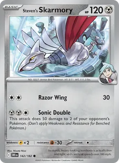 Steven's Skarmory, Destined Rivals, no. 142