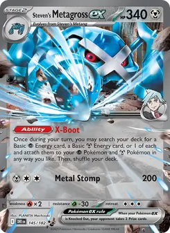Steven's Metagross ex, Destined Rivals, no. 145