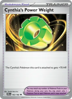 Cynthia's Power Weight, Destined Rivals, no. 162