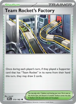 Team Rocket's Factory, Destined Rivals, no. 173