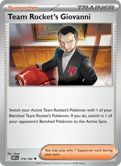 Team Rocket's Giovanni, Destined Rivals, no. 174
