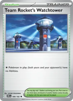 Team Rocket's Watchtower, Destined Rivals, no. 180