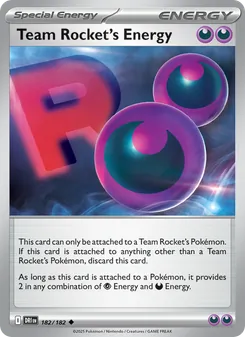 Team Rocket's Energy, Destined Rivals, no. 182
