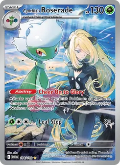 Cynthia's Roserade, Destined Rivals, no. 184