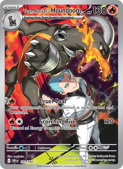 Team Rocket's Houndoom, Destined Rivals, no. 191