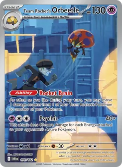 Team Rocket's Orbeetle, Destined Rivals, no. 198