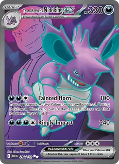 Team Rocket's Nidoking ex, Destined Rivals, no. 216