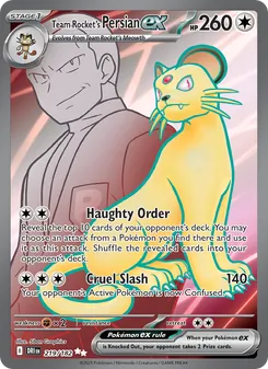 Team Rocket's Persian ex, Destined Rivals, no. 219