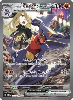 Cynthia's Garchomp ex, Destined Rivals, no. 232