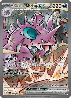 Team Rocket's Nidoking ex, Destined Rivals, no. 233
