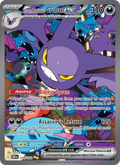 Team Rocket's Crobat ex, Destined Rivals, no. 234