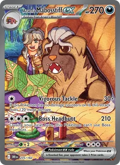 Arven's Mabosstiff ex, Destined Rivals, no. 235