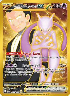 Team Rocket's Mewtwo ex, Destined Rivals, no. 240