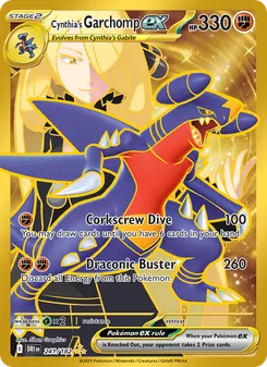 Cynthia's Garchomp ex, Destined Rivals, no. 241