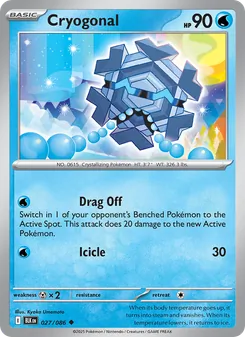 Cryogonal, Black Bolt, no. 027