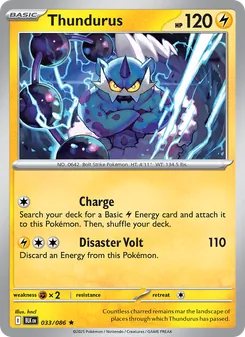 Thundurus, Black Bolt, no. 033