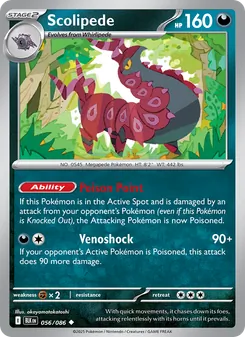 Scolipede, Black Bolt, no. 056