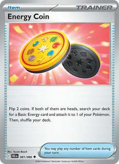 Energy Coin, Black Bolt, no. 081