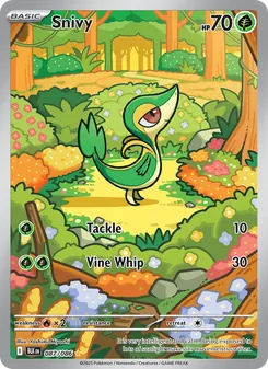 Snivy, Black Bolt, no. 087