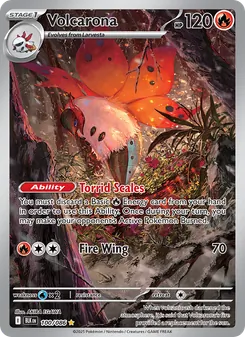 Volcarona, Black Bolt, no. 100