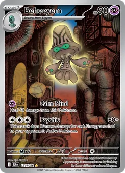 Beheeyem, Black Bolt, no. 121