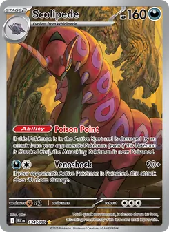 Scolipede, Black Bolt, no. 134