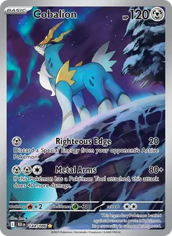 Cobalion, Black Bolt, no. 144